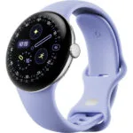 Google Pixel Watch 4 Aluminium 41mm με Παλμογράφο (Polished Silver Aluminium Case/Iris Active Band)
