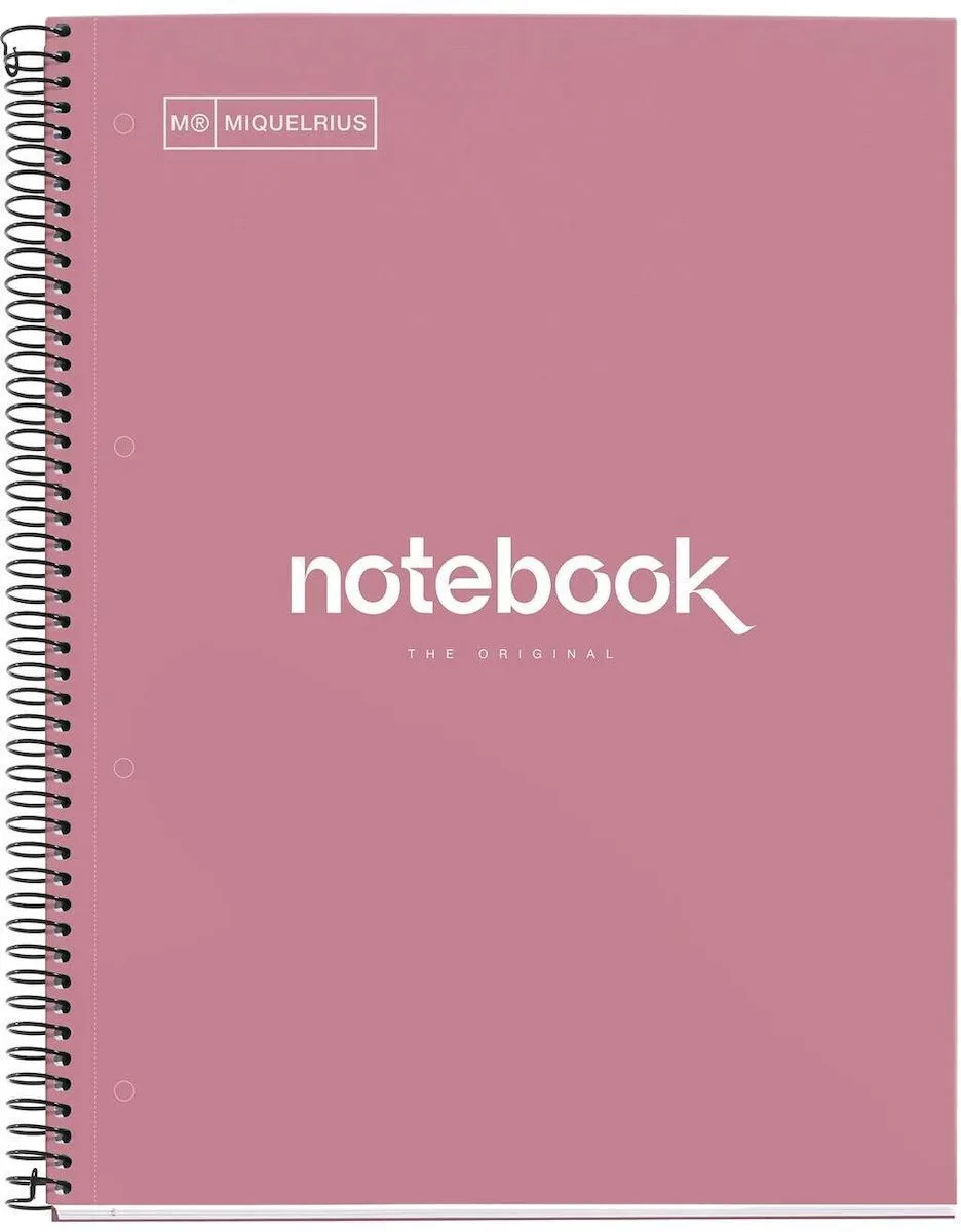 20251010102418_miquelrius_notepad_dunekelpink_a4_90_sheets.jpeg Miquelrius Μπλοκ Σημειώσεων Α4 90 Φύλλων - Image 1
