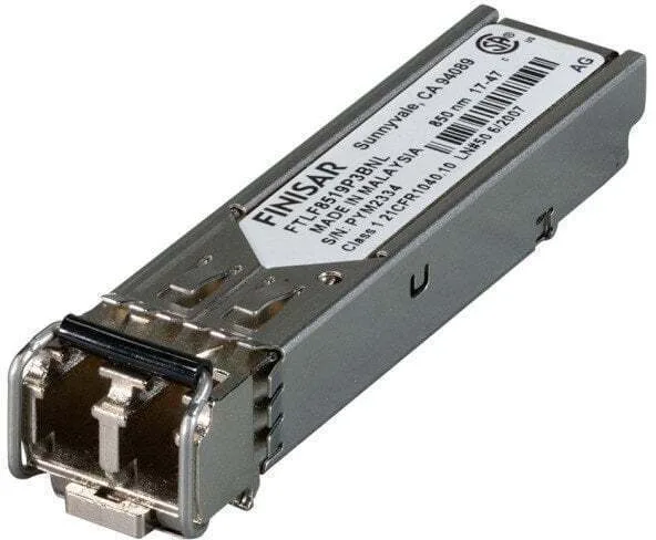 20251010122927_efb_multirate_sfp_mini_gbic_gigabit_ethernet_1_gbps_2_gbps_fibre_channel_on_multimode_lc_duplex_connector.jpeg Efb Multirate Sfp Mini Gbic Gigabit Ethernet 1 Gbps 2 Gbps Fibre Channel On Multimode Lc Duplex Connector - Image 1