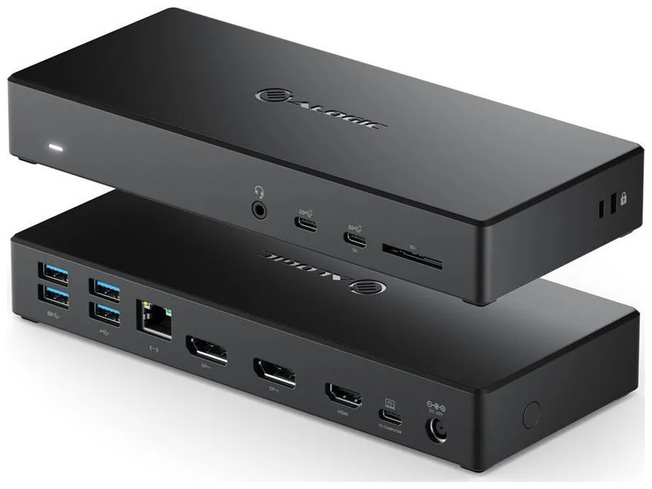 20251010162842_alogic_usb_c_usb_a_docking_station_me_4k_pd_ethernet_mayro_ducma3.jpeg Alogic USB-C / USB-A Docking Station με 4K PD Ethernet Μαύρο (DUCMA3) - Image 1