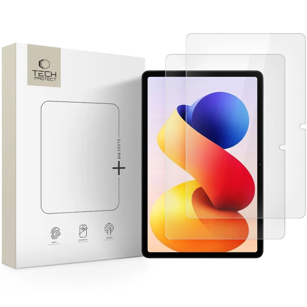 20251017124956_tech_protect_fit_tempered_glass_xiaomi_redmi_pad.jpeg Tech-Protect Fit+ 0.3mm Tempered Glass (Redmi Pad Pro 12.1 / Redmi Pad 2 Pro 12.1) - Image 1