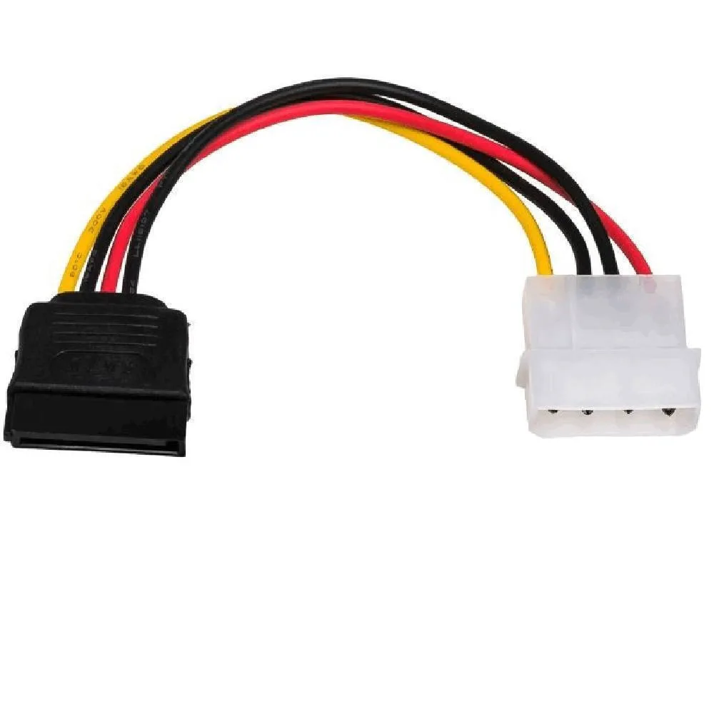 20251106124413_akyga_4_pin_molex_15_pin_sata_cable_0_15m_polychromo_ak_ca_17.jpeg Akyga 4-Pin Molex - 15-Pin Sata Cable 0.15m Πολύχρωμο AK-CA-17 - Image 1