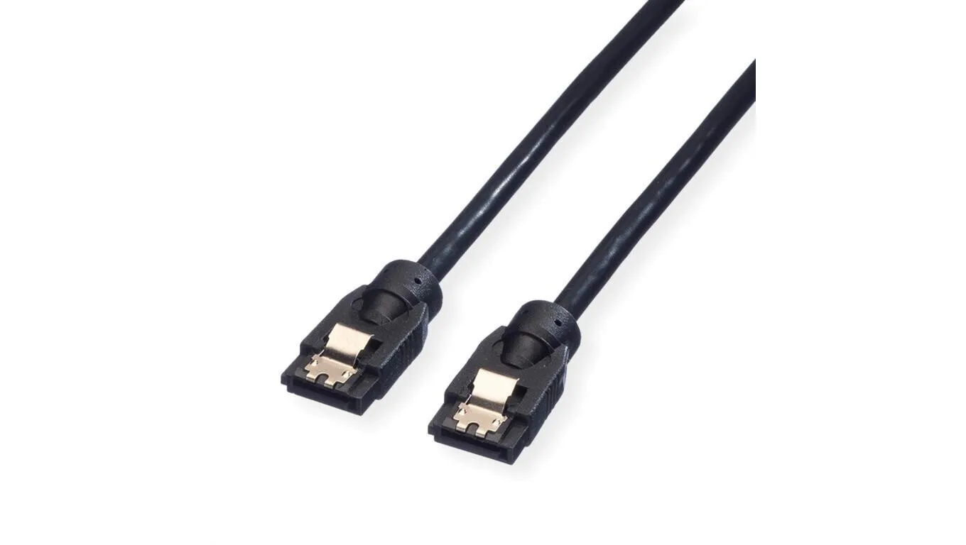 20251106132439_9f617579.jpeg Roline Cable HDMI male - HDMI male 0.5m Μαύρο 11.03.1552 - Image 1