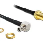 DeLock Καλώδιο Κεραίας WiFi SMA male to TS-9 0.17m (88487)