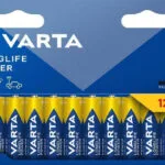 Varta Longlife Power Αλκαλικές Μπαταρίες AA 1.5V 12τμχ 4906121782