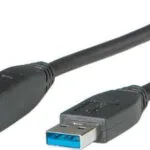 Καλώδιο Usb Roline Usb-a 0.8 M Μαύρο Jab-1145053