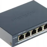 Hikvision DS-3E1506P-EI(O-STD) Managed L2 PoE+ Switch με 4 Θύρες Gigabit (1Gbps) Ethernet