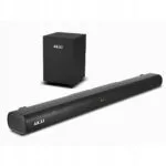 Akai Proffesional ASB-20CSW Soundbar 2.1 Bluetooth και HDMI 80W με Ασύρματο Subwoofer και Τηλεχειριστήριο Μαύρο
