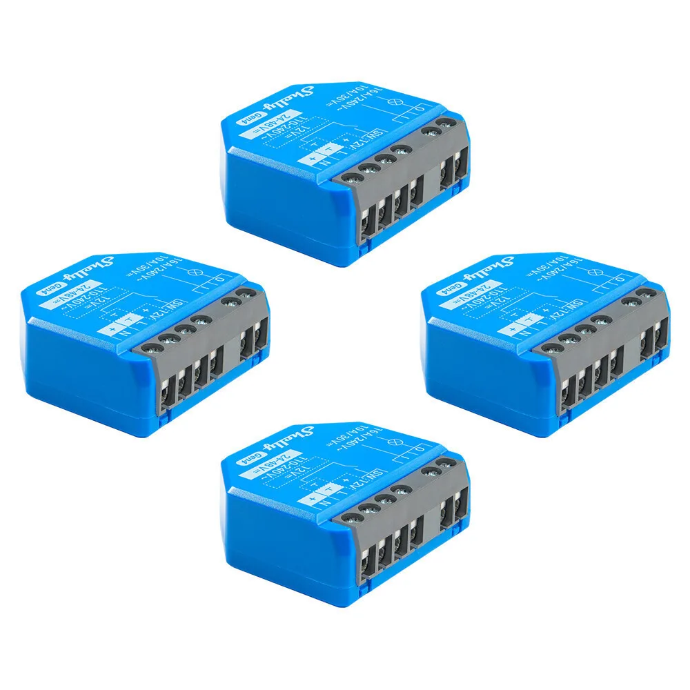 20251126113114_shelly_endiamesos_diakoptis_el_3800238070700.jpeg Shelly Smart Switch 1 Καναλιού Wi-Fi, Bluetooth & ZigBee 16A EL-3800238070700 - Image 1
