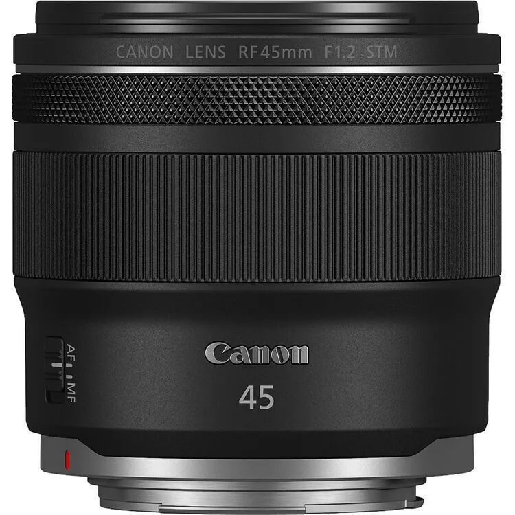 20251211101537_canon_full_frame_fotografikos_fakos_45mm_f_1_2_stm_statheros_gia_canon_rf_mount_mayros.jpeg Canon Full Frame Φωτογραφικός Φακός 45mm f/1.2 STM Σταθερός για Canon RF Mount Μαύρος - Image 1