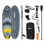 Trizand Rebel Active Φουσκωτή Σανίδα SUP με Μήκος 2.44m Γκρι RBA-4511