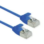 Roline F/UTP Cat.6a (Gigabit) Καλώδιο Δικτύου Ethernet 5m Μπλε