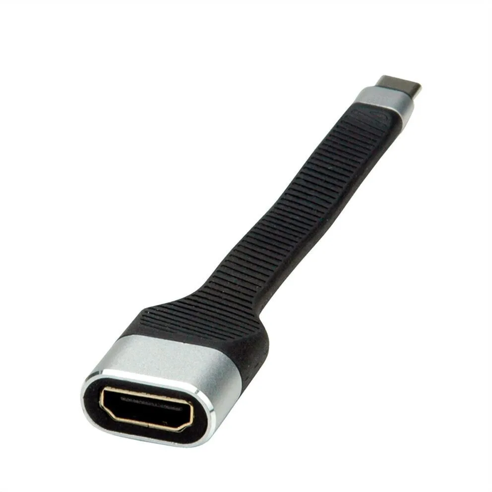 20260108102207_prosarmogeas_av_roline_roline_display_adapter_usb_type_c_hdmi_m_f_0_13_m.jpeg Προσαρμογέας Av Roline Roline Display Adapter Usb Type C Hdmi M F 0,13 M - Image 1