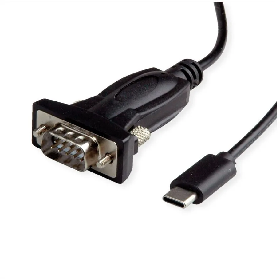 20260108102208_prosarmogeas_av_value_value_kalodio_metatropea_usb_serial_typos_c_rs232_mayro_1_8_m.jpeg Προσαρμογέας Av Value Value Καλώδιο Μετατροπέα Usb Serial Τύπος C Rs232 Μαύρο 1,8 Μ - Image 1