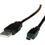 Καλώδιο Usb Roline Usb-a Miniusb 1.8 M Μαύρο 11.02.8719