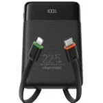 Charmast W1202 Power Bank 10000mAh 22.5W Power Delivery Μαύρο