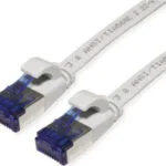 Value Flat U/UTP Cat.6a (Gigabit) Καλώδιο Δικτύου Ethernet 5m Γκρι