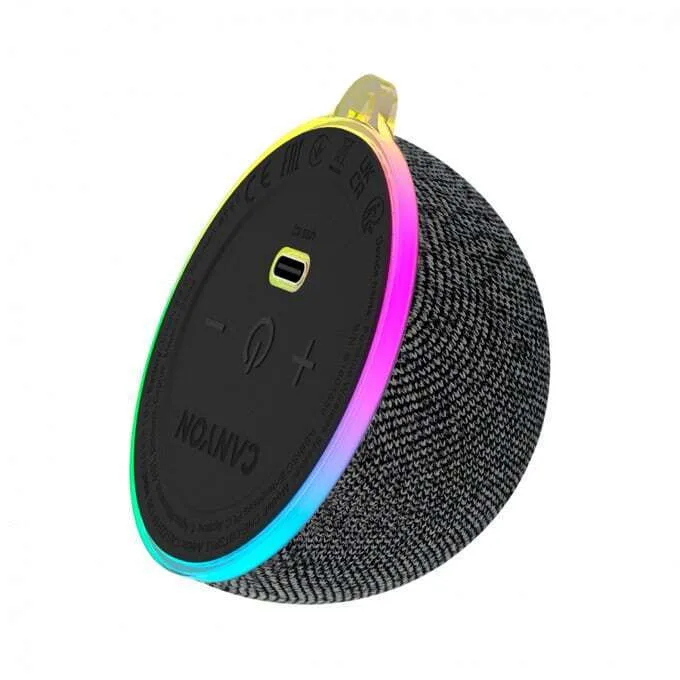 20260217161102_canyon_onmove_icheio_bluetooth_5w_me_diarkeia_mpatarias_eos_3_ores_mayro.jpeg Canyon OnMove Ηχείο Bluetooth 5W με Διάρκεια Μπαταρίας έως 3 ώρες Μαύρο - Image 1