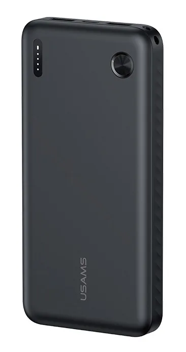 20260224123653_usams_cd253_power_bank_10000mah_10w_me_2_thyres_usb_a_mayro.jpeg Usams CD253 Power Bank 10000mAh 10W με 2 Θύρες USB-A Μαύρο - Image 1