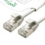 Roline F/UTP Cat.6a (Gigabit) Καλώδιο Δικτύου Ethernet 0.5m Πράσινο