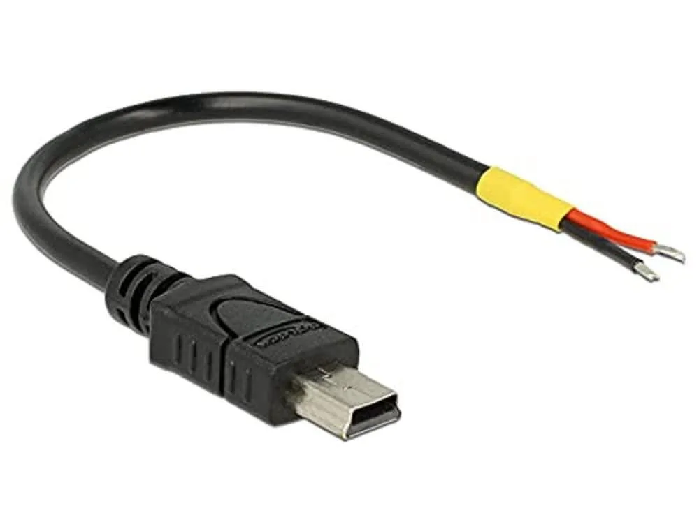 20260305093441_kalodio_usb_delock_usb_mini_b_2x_open_cable_ends_power.jpeg Καλώδιο Usb Delock Usb Mini-b > 2x Open Cable Ends Power - Image 1