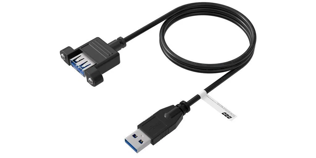 20260310112340_efb_usb_3_0_cable_usb_a_male_mayro_0_5m.jpeg EFB USB 3.0 Cable USB-A male - Μαύρο 0.5m K5265SW.0,5V2 - Image 1