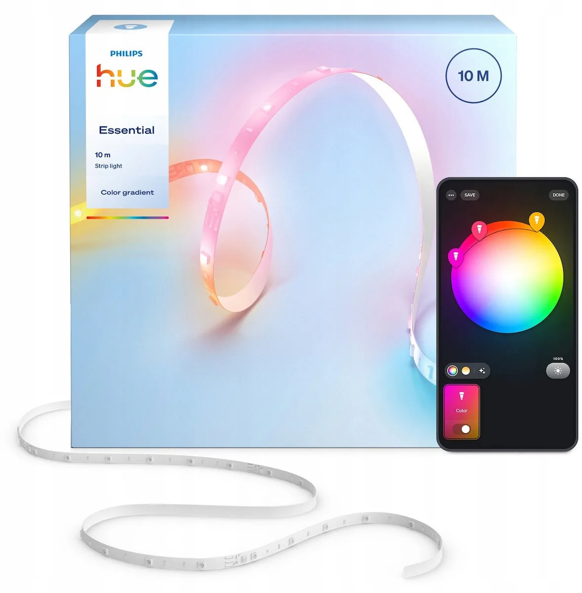20260310130153_philips_smart_tainia_led_hue_essential_10m.jpeg Philips Smart Ταινία LED Hue Essential 10m - Image 1