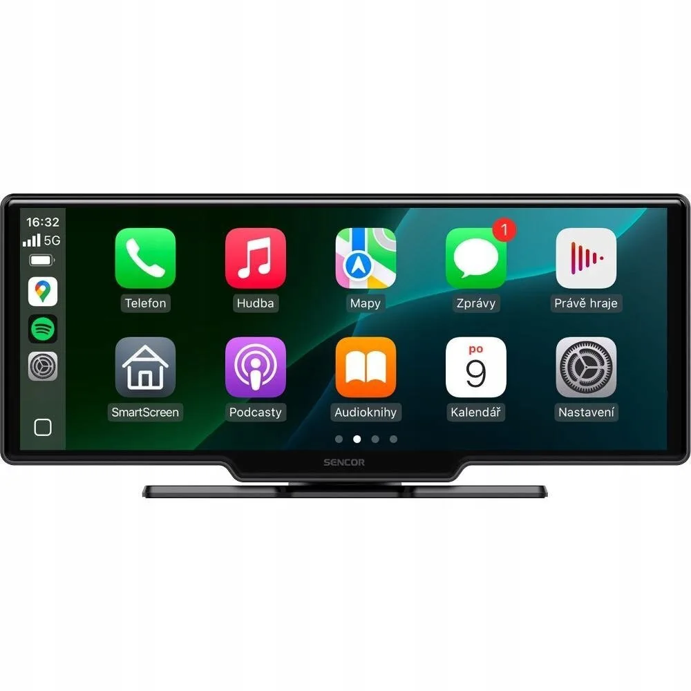 20260320134746_sencor_othoni_gia_tamplo_aytokinitou_me_apple_carplay_sct_m1060bwt.jpeg Sencor Οθόνη για Ταμπλό Αυτοκινήτου με Apple-CarPlay SCT M1060BWT - Image 1