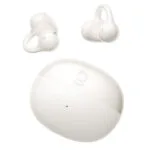 Baseus BC1 Open Ear Bluetooth Handsfree Ακουστικά με Θήκη Φόρτισης Λευκά