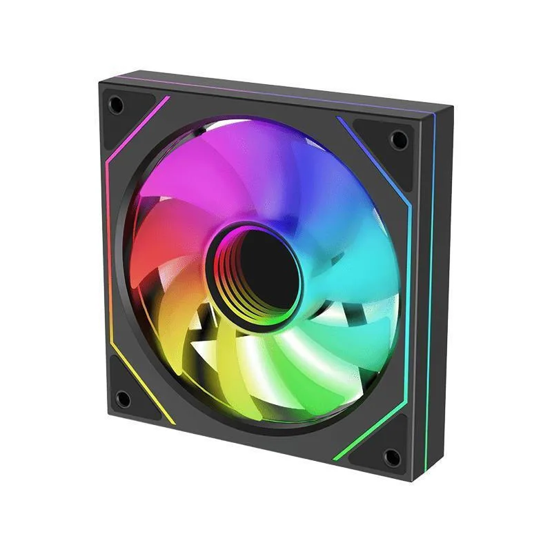 Xilence XF078 Reverse Blade Case Fan 120mm (1800rpm / 52cfm) με ARGB Φωτισμό και Σύνδεση 3-Pin / 4-Pin PWM - Image 1