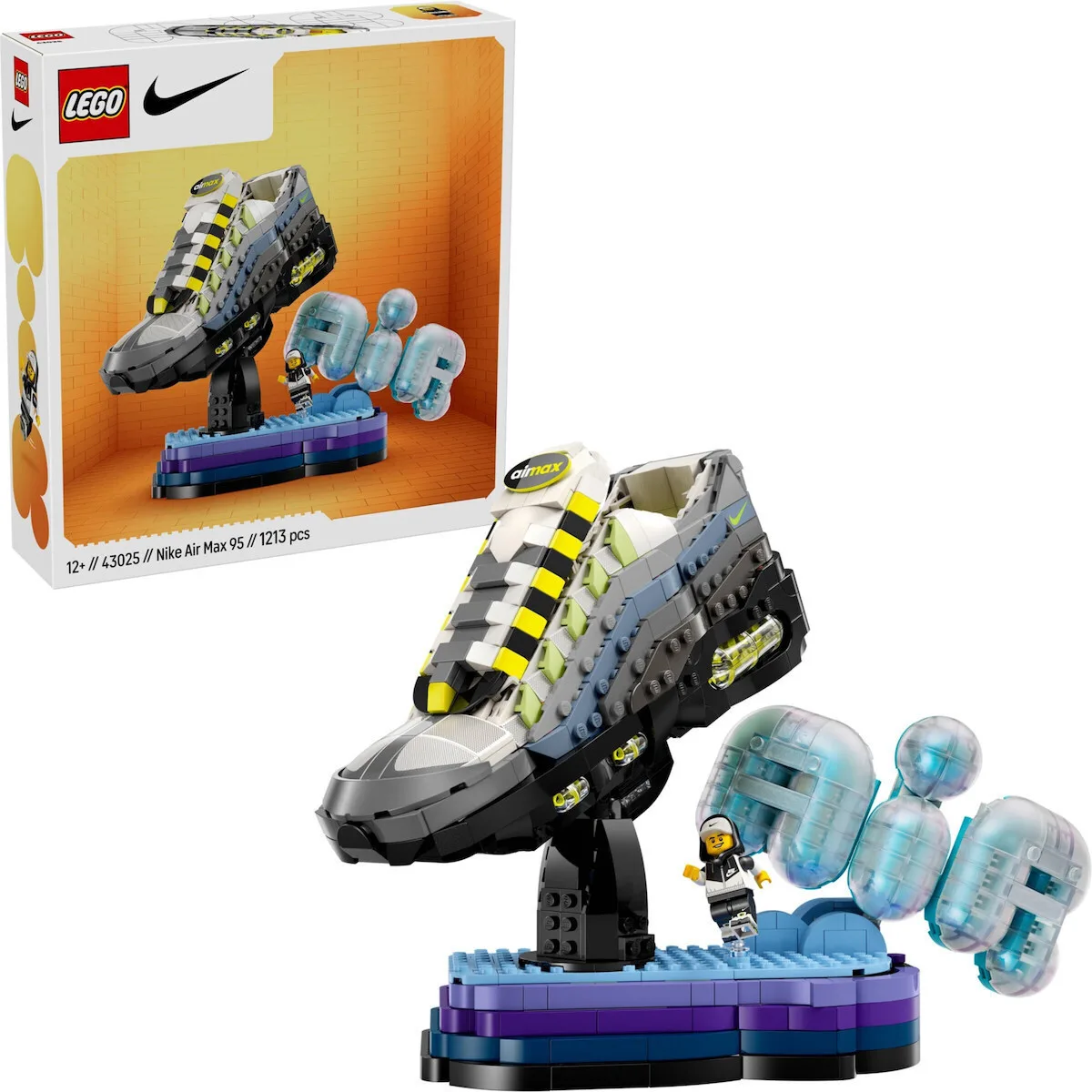20260406110138_lego_ideas_nike_air_gia_12_eton_1213tmch_43025.jpeg LEGO Editions Nike Air Max 95 για 12+ Ετών 1213τμχ 43025 - Image 1
