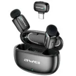 Awei MK5 Duo Ai-Voice Σετ Ασύρματο Μικρόφωνο Πέτου για Κινητό