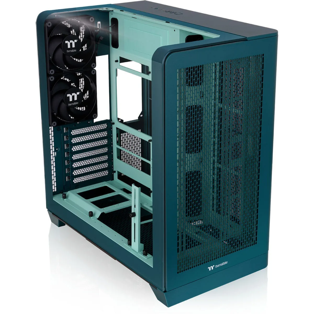 20260428150741_thermaltake_view_390_air_gaming_midi_tower_kouti_ypologisti_me_plaino_parathyro_transformative_teal.jpeg Thermaltake View 390 Air Gaming Midi Tower Κουτί Υπολογιστή με Πλαϊνό Παράθυρο Transformative Teal - Image 1