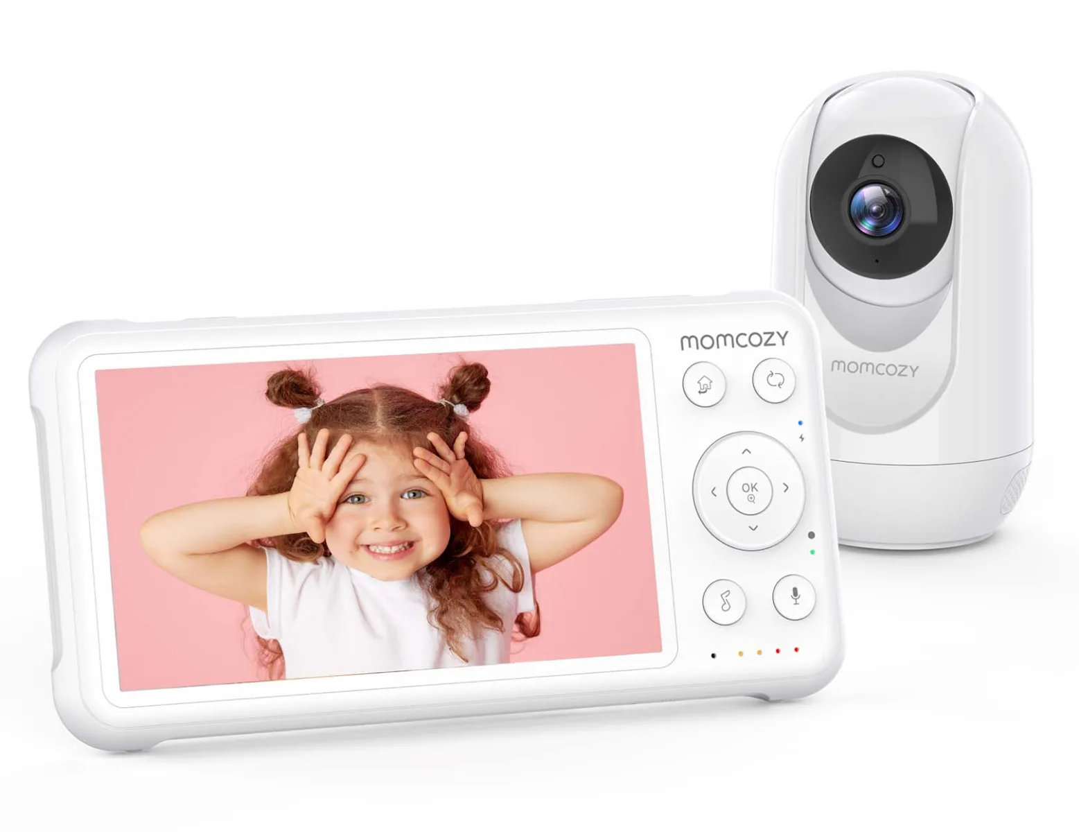 Momcozy Ασύρματη Ενδοεπικοινωνία Μωρού με Αμφίδρομη Επικοινωνία & Νανουρίσματα BM018-WH12BA-A - Image 1