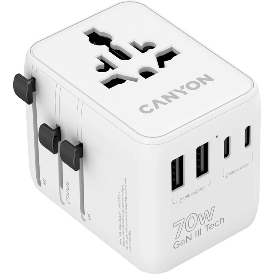 20260430111340_canyon_cns_ta70w1006w_antaptoras_prizas_se_universal.jpeg Canyon CNS-TA70W1006W Αντάπτορας Πρίζας σε Universal - Image 1