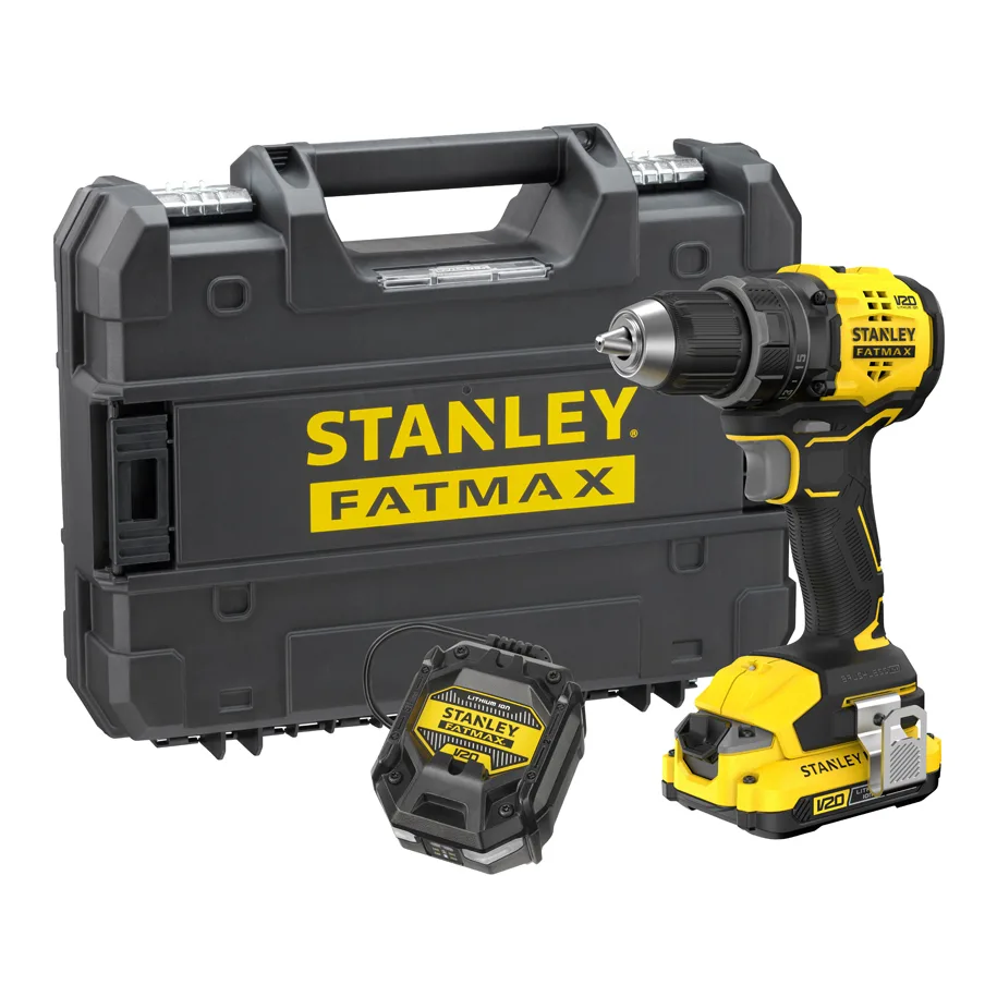 20260505094040_stanley_drapanokatsavido_mpatarias_brushless_18v_1x2ah_sfmcd714d1t.jpeg Stanley SFMCD714D1T Δραπανοκατσάβιδο Μπαταρίας Brushless 18V 1x2Ah - Image 1