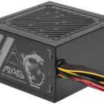 MSI Mag A500N-H 500W Μαύρο Τροφοδοτικό Υπολογιστή Full Wired 80 Plus Standard