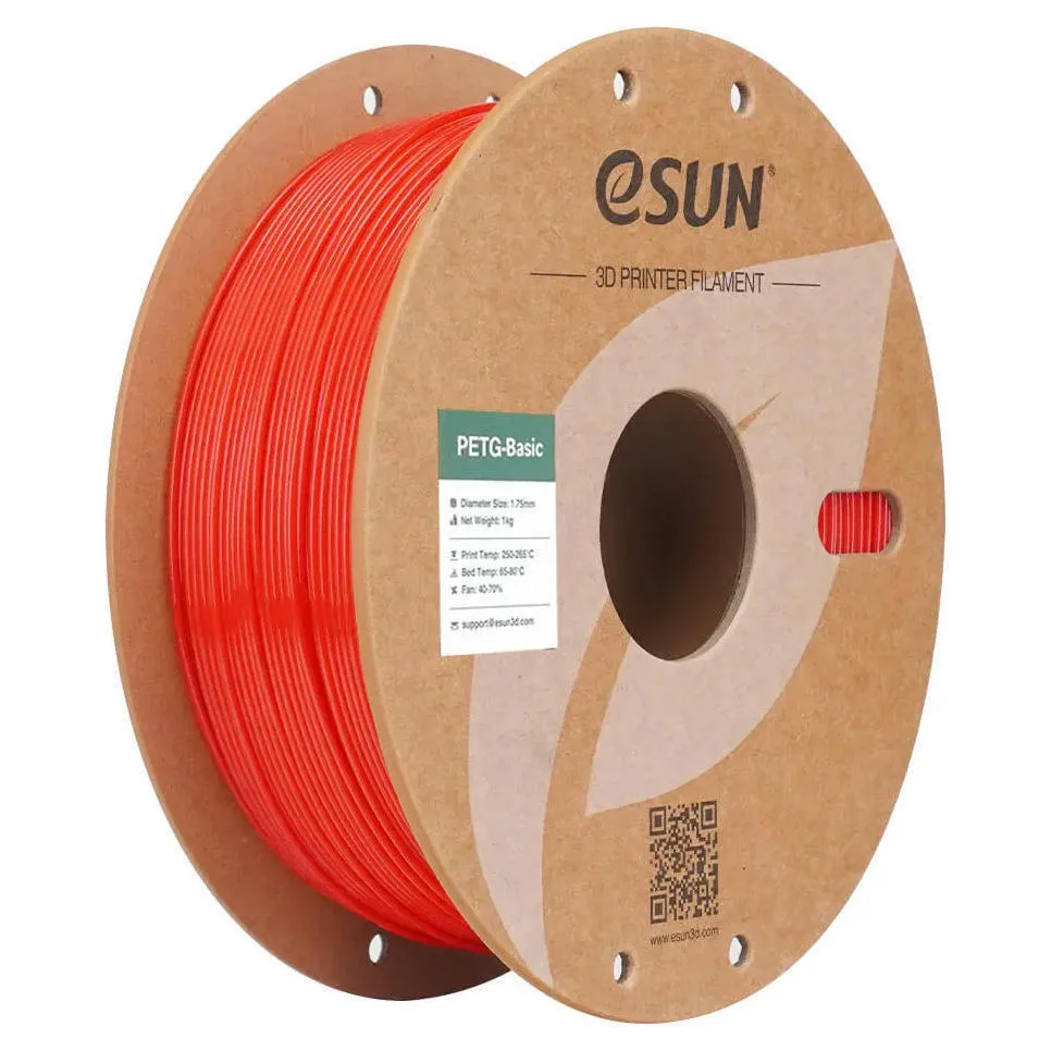 20260526093300_esun_petg_3d_printer_filament_kokkino_1kg_petg_basic175r1p1.jpeg Esun PETG 3D Printer Filament Κόκκινο 1kg PETG-Basic175R1P1 - Image 1