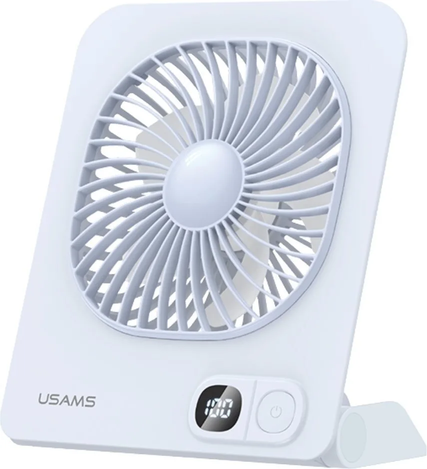 20260602111352_usams_anemistiraki_kinitou_mple_zb363fs02.jpeg Usams Ανεμιστηράκι Κινητού USB Μπλε ZB363FS02 - Image 1