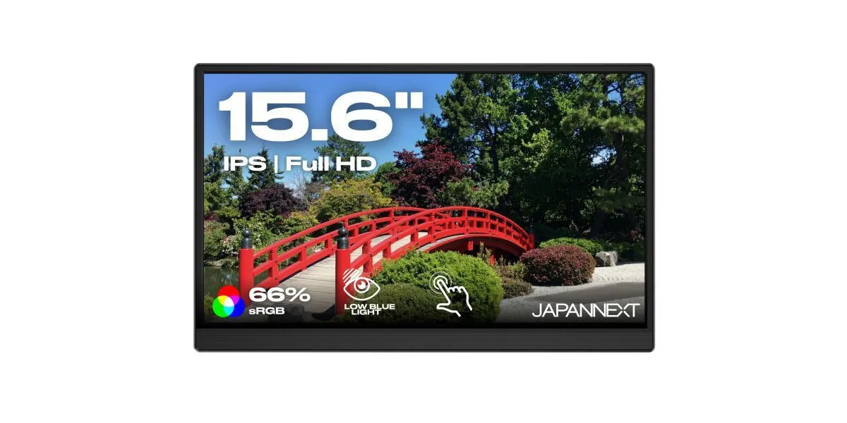 Japannext IPS HDR Φορητό Monitor 15.6" FHD 1920x1080 - Image 1