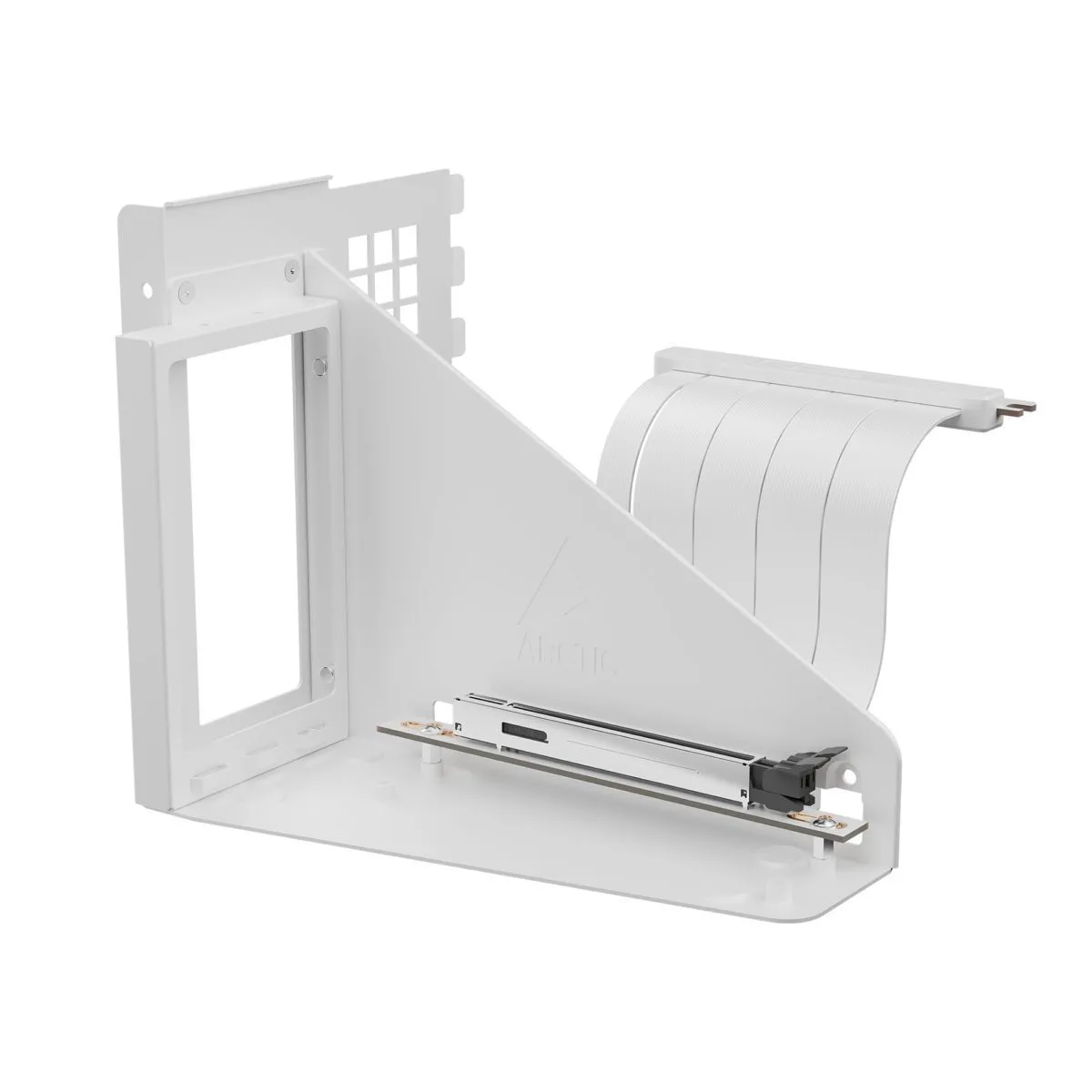 20260604100900_arctic_accelero_vertical_gpu_mount_white_pcie_4_0x16_riser_cable_160mm_acoth00013a.jpeg Arctic Accelero Vertical Gpu Mount White Pcie 4.0x16 Riser Cable 160mm Acoth00013a - Image 1