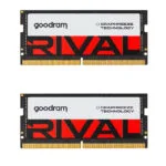 GoodRAM Rival DDR5 64GB RAM με 2x32GB Modules για Laptop