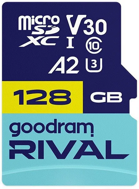 20260615125046_goodram_microsdxc_128gb_u3_v30_a2_uhs_i_100mb_s_me_antaptora.jpeg GoodRAM microSDXC 128GB U3 V30 A2 UHS-I 100MB/s με αντάπτορα - Image 1