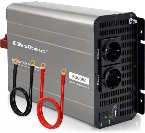 20260615132233_qoltec_qoltec_ms_wave_power_inverter_12v_to_230v_3000_6000w_usb_compatible_lifepo4_gel_agm.jpeg Qoltec Qoltec Ms Wave Power Inverter 12v To 230v 3000/6000w Usb Compatible Lifepo4 Gel Agm - Image 1