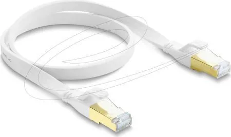20260616102115_delock_flat_u_ftp_stp_cat_8_1_kalodio_diktyou_ethernet_0_5m_leyko_81024.jpeg DeLock Flat U/FTP (STP) Cat.8.1 Καλώδιο Δικτύου Ethernet 0.5m Λευκό 81024 - Image 1