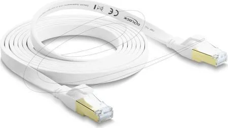 20260616102115_delock_flat_u_ftp_stp_cat_8_1_kalodio_diktyou_ethernet_2m_leyko_81026.jpeg DeLock Flat U/FTP (STP) Cat.8.1 Καλώδιο Δικτύου Ethernet 2m Λευκό 81026 - Image 1