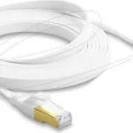DeLock Flat U/FTP (STP) Cat.8.1 Καλώδιο Δικτύου Ethernet 3m Λευκό 81027