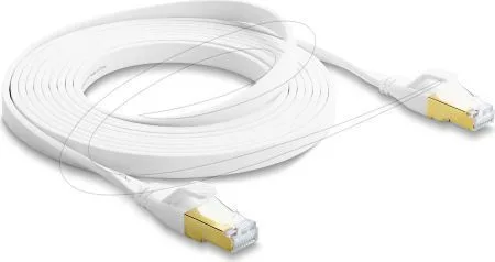 20260616102115_delock_flat_u_ftp_stp_cat_8_1_kalodio_diktyou_ethernet_3m_leyko_81027.jpeg DeLock Flat U/FTP (STP) Cat.8.1 Καλώδιο Δικτύου Ethernet 3m Λευκό 81027 - Image 1