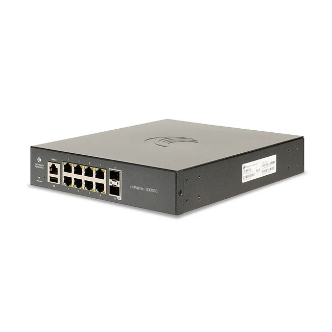 Cambium Networks MX-EX1010xxA-E Managed L2 Switch με 8 Θύρες Gigabit (1Gbps) Ethernet και 2 SFP Θύρες - Image 1