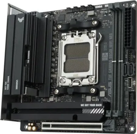20260617163758_asus_tuf_gaming_b850i_wifi_neo_motherboard_mini_itx_me_amd_am5_socket_90mb1pi0_m0eay0.jpeg Asus Tuf Gaming B850i WIFI Neo Motherboard Mini ITX με AMD AM5 Socket 90MB1PI0-M0EAY0 - Image 1